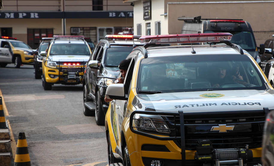 Curitiba, 27 de setembro de 2019.  Operação 1º CRPM.