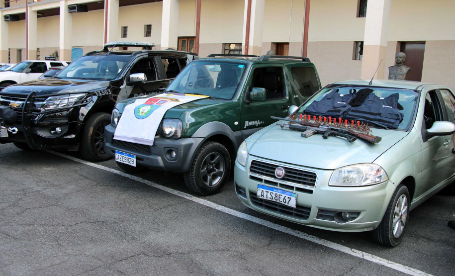 30-09-2019 Coletiva de Imprensa - Roubo a Banco no Tatuquara Curitiba, 30 de setembro de 2019. Coletiva de Imprensa - Roubo a Banco no Tatuquara