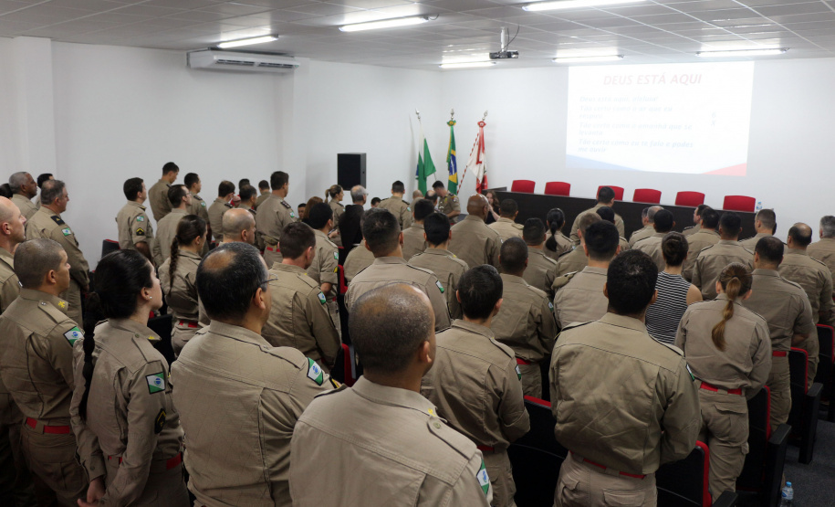 Curitiba, 02 de Outubro de 2019.  Culto Ecumênico em Ação de Graças aos 107 anos do Corpo de Bombeiros.