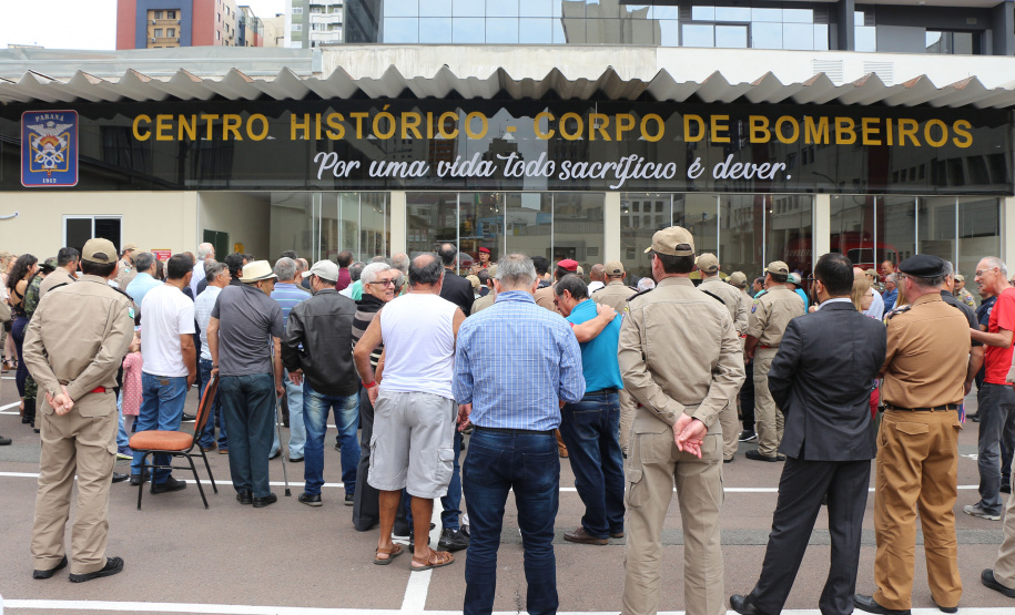 03-10-2019 Inauguração Centro Historico Corpo de Bombeiros.. Curitiba, 03 de Outubro de 2019. Inauguração Centro Historico Corpo de Bombeiros.