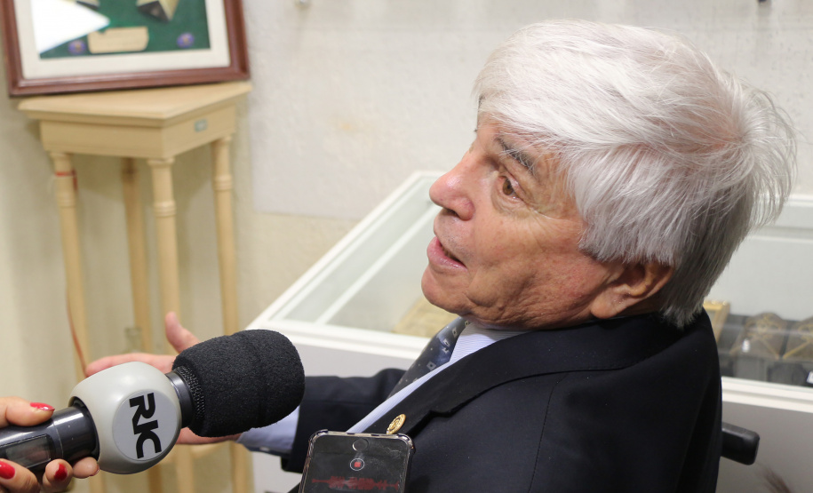 03-10-2019 Inauguração Centro Historico Corpo de Bombeiros.. Curitiba, 03 de Outubro de 2019. Inauguração Centro Historico Corpo de Bombeiros. Foto: entrevista Cel Capriotti.