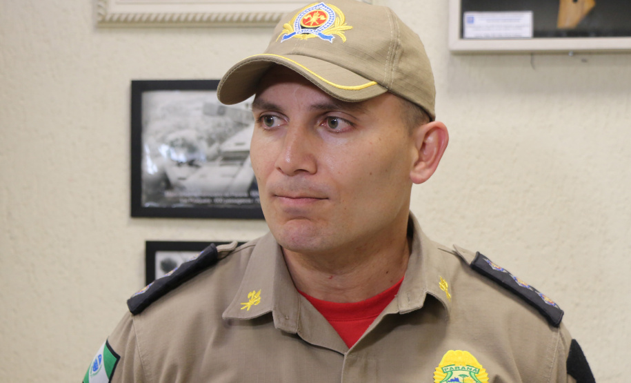 03-10-2019 Inauguração Centro Historico Corpo de Bombeiros.. Curitiba, 03 de Outubro de 2019. Inauguração Centro Historico Corpo de Bombeiros. Foto: entrevista Cap. Tavares.