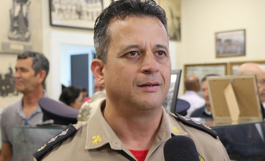 03-10-2019 Inauguração Centro Historico Corpo de Bombeiros.. Curitiba, 03 de Outubro de 2019. Inauguração Centro Historico Corpo de Bombeiros. Foto: entrevista Major Felix.