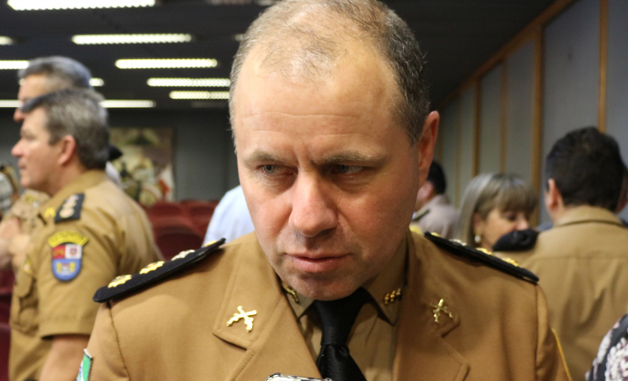 Curitiba, 03 de Outubro de 2019. Passagem de Comando DDTQ. Foto: entrevista Ten Cel Neumann.