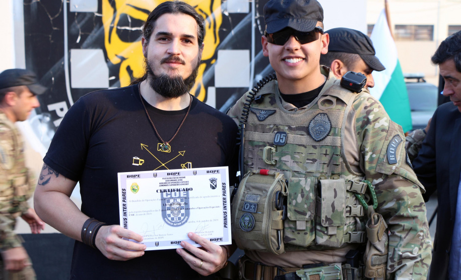 Curitiba, 04 de outubro de 2019. II Curso de Ações em Ambientes Verticais.