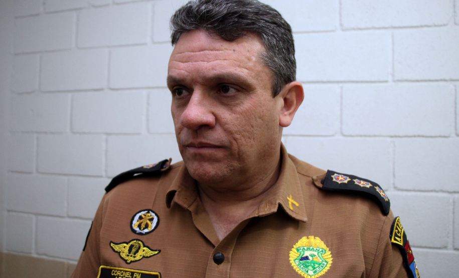 04-10-2019. Formatura do XVII Curso de Capacitação de Educador Social. São José dos Pinhais, 04 de outubro de 2019. Formatura do XVII Curso de Capacitação de Educador Social. Foto: Cel Ronaldo de Abreu, Comandante da APMG e Diretor de Ensino da PMPR.