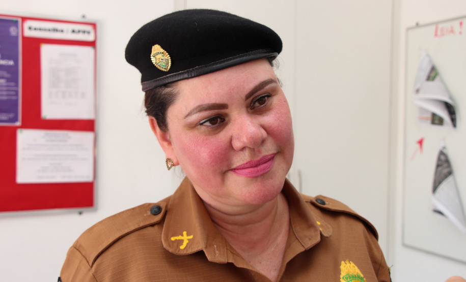 Curitiba, 10 de Outubro de 2019. PMPR participa do Dia das Crianças do CMEI Profª Teruko Beltrã. Foto: Cb Patricia.