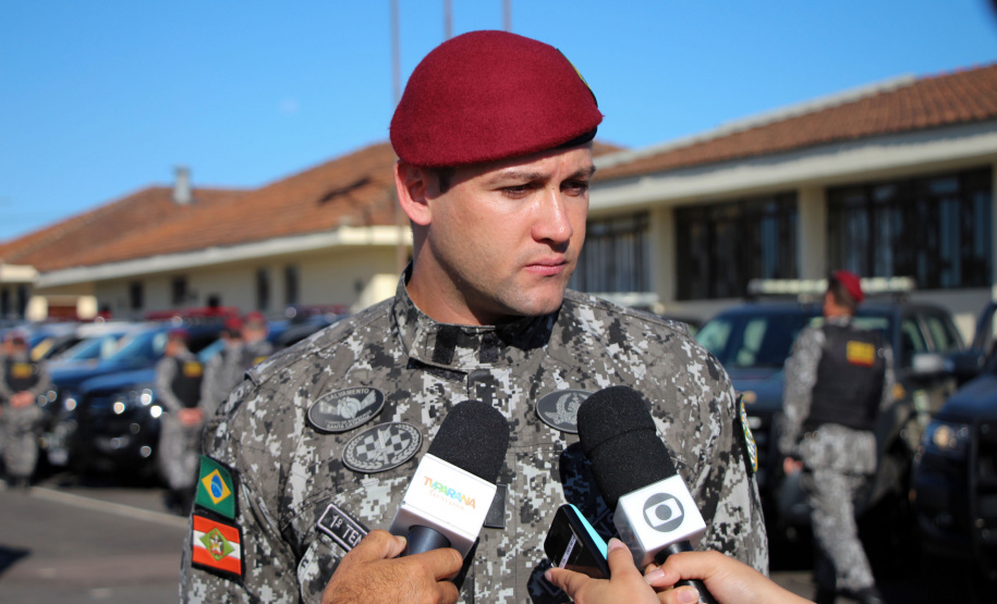 São José dos Pinhais, 10 de outubro de 2019.  Operação Frente Brasil. Foto: Ten Schwarz, da Força Nacional.
