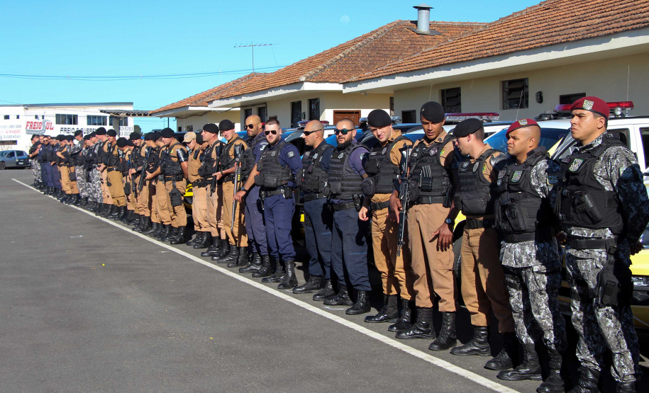 São José dos Pinhais, 10 de outubro de 2019.  Operação Frente Brasil.
