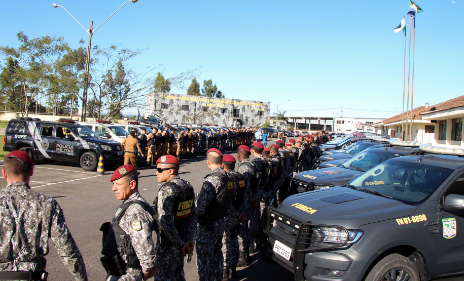 São José dos Pinhais, 10 de outubro de 2019.  Operação Frente Brasil.