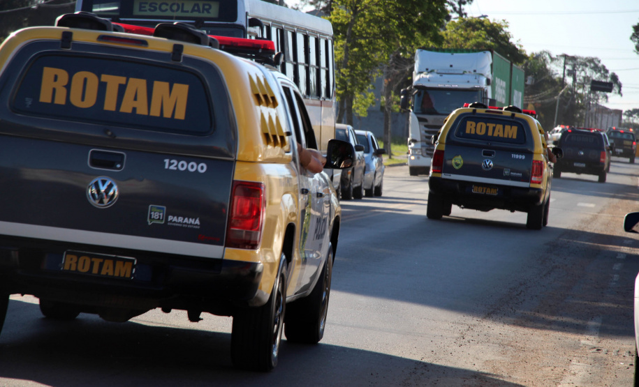 São José dos Pinhais, 10 de outubro de 2019.  Operação Frente Brasil.