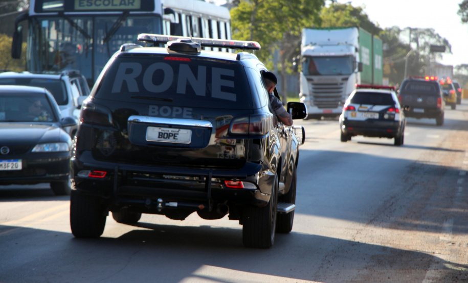 São José dos Pinhais, 10 de outubro de 2019.  Operação Frente Brasil.
