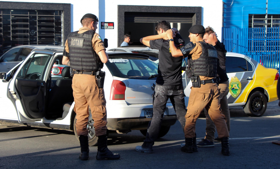 São José dos Pinhais, 10 de outubro de 2019.  Operação Frente Brasil.