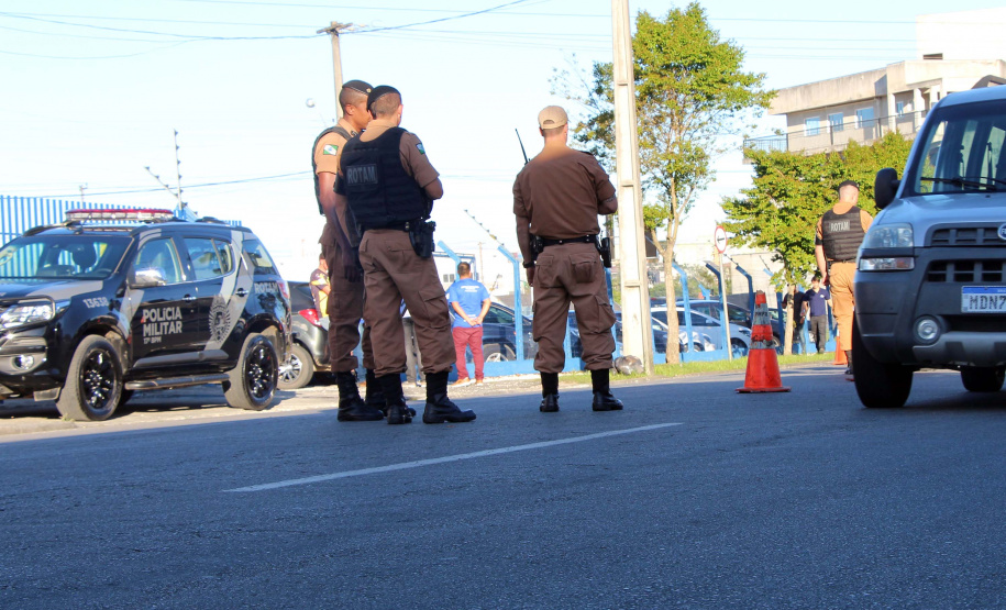 São José dos Pinhais, 10 de outubro de 2019.  Operação Frente Brasil.