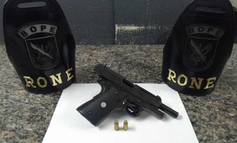 Operação do projeto "Em Frente Brasil" em São José dos Pinhais fecha com apreensão de uma pistola e prisões -