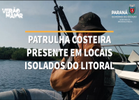 Patrulha Costeira em locais isolados do litoral