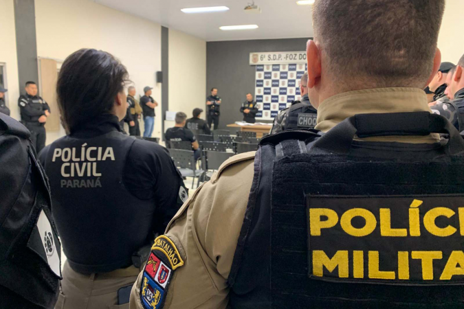 PCPR e PMPR prendem cinco pessoas em 2ª fase de operação contra roubos em Foz do Iguaçu