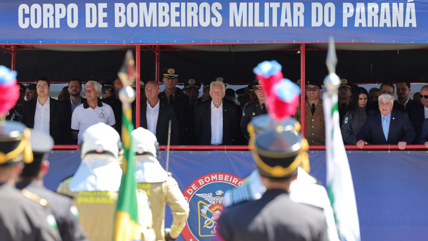 Corpo de Bombeiros Militar do Paraná celebra 114 anos em solenidade comemorativa