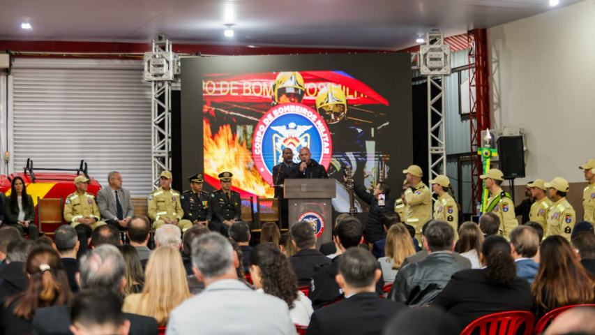 Corpo de Bombeiros inaugura 14º Batalhão em Toledo e amplia estrutura de atendimento na região