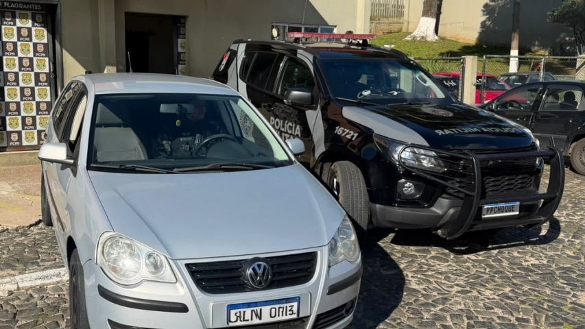 Plataforma de IA auxilia PMPR na recuperação de veículo roubado em Ponta Grossa